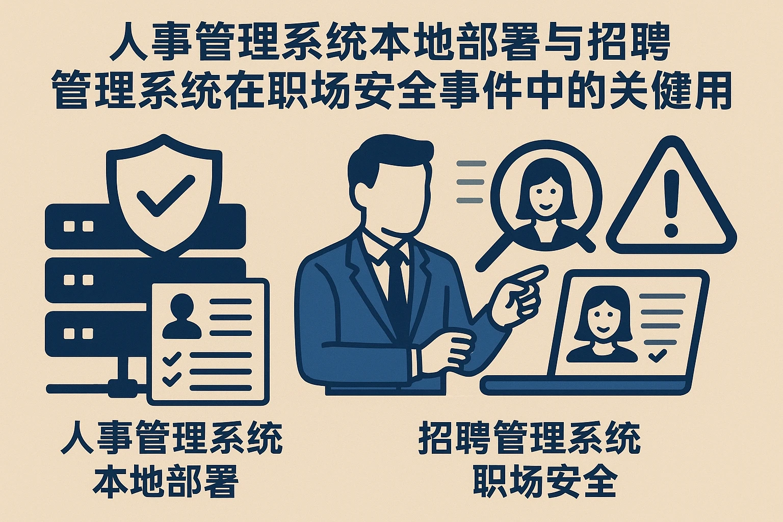 人事管理系统本地部署与招聘管理系统在职场安全事件中的关键作用