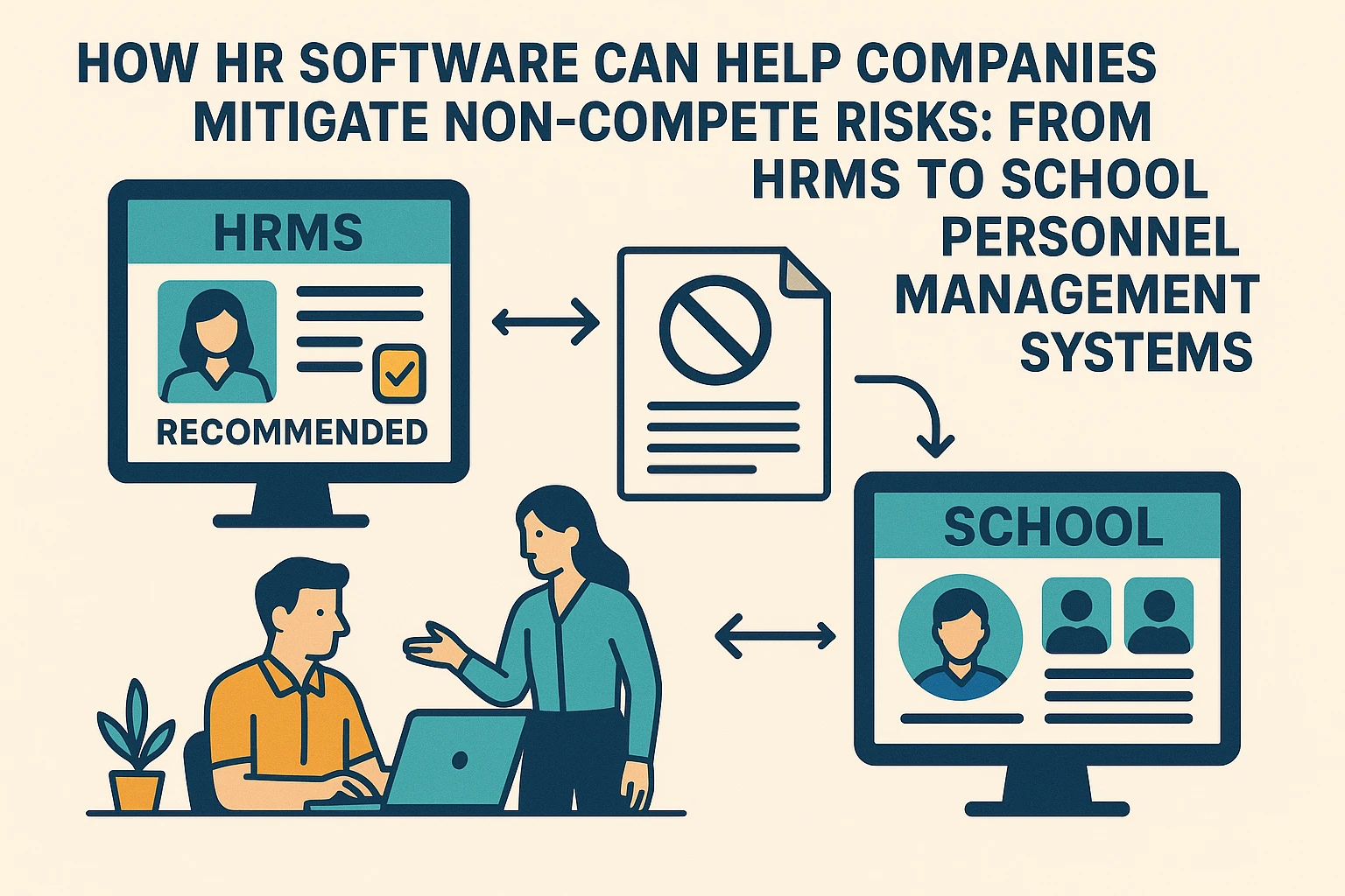 人力资源软件如何助力企业规避竞业限制风险：从人事系统推荐到学校人事管理系统的全面解析