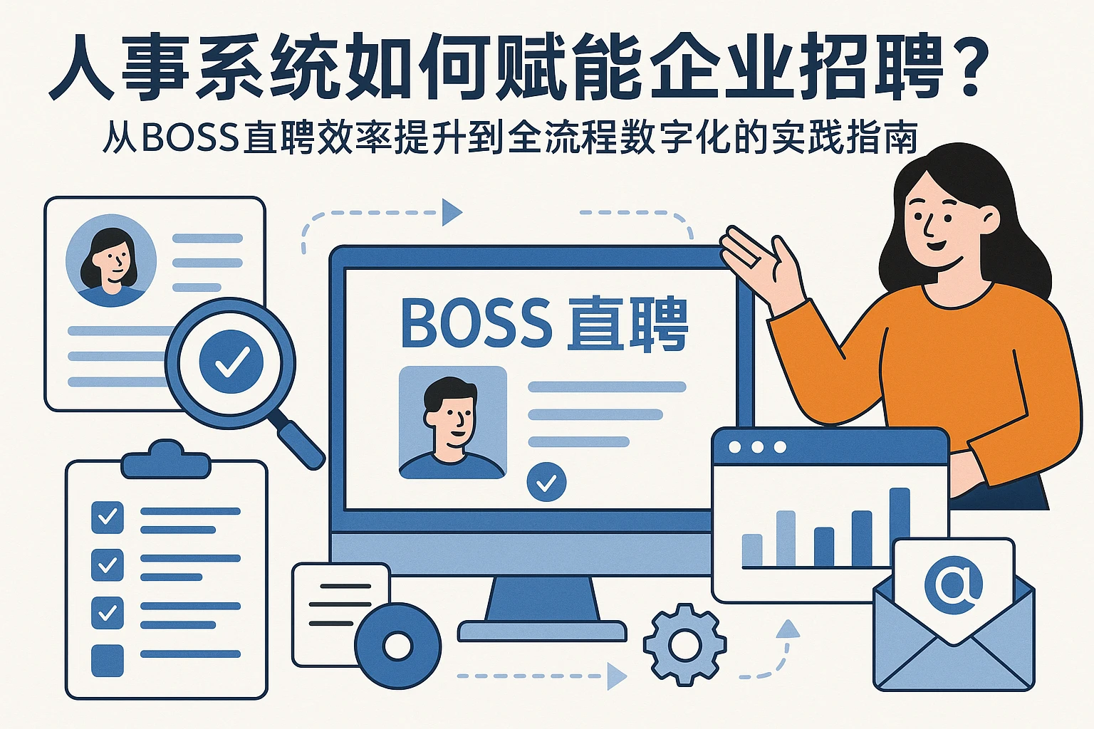 人事系统如何赋能企业招聘？从BOSS直聘效率提升到全流程数字化的实践指南