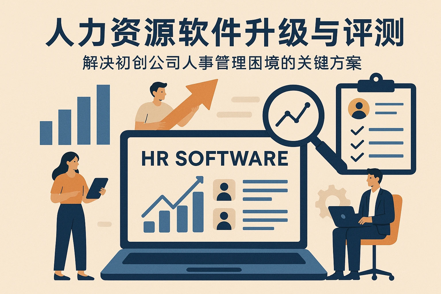 人力资源软件升级与评测：解决初创公司人事管理困境的关键方案
