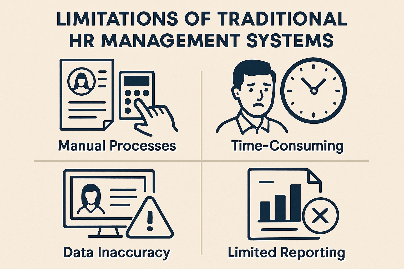 传统人事管理系统的局限性