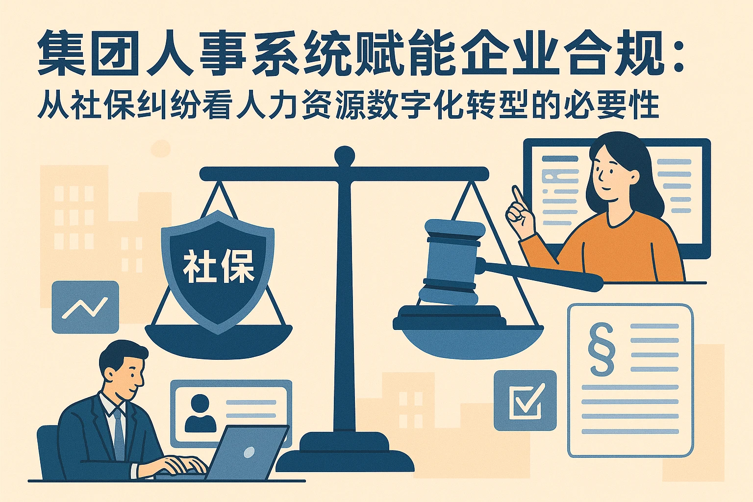 集团人事系统赋能企业合规:从社保纠纷看人力资源数字化转型的必要性
