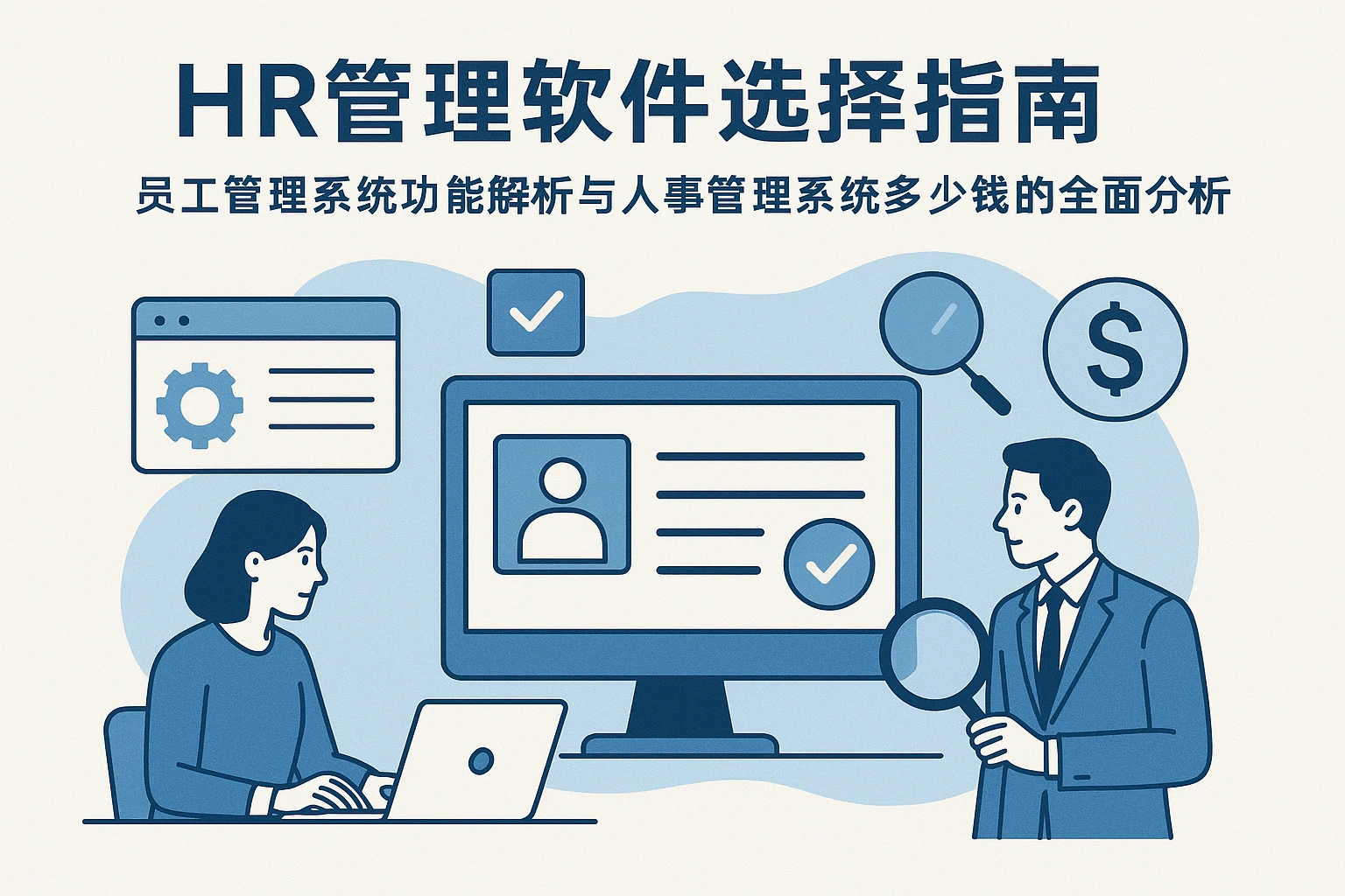 HR管理软件选择指南：员工管理系统功能解析与人事管理系统多少钱的全面分析