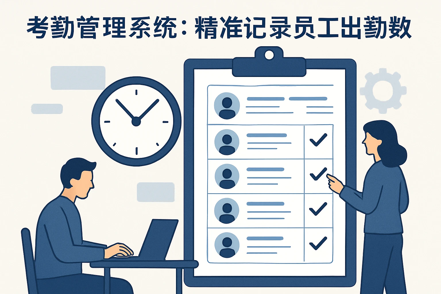 考勤管理系统:精准记录员工出勤数据