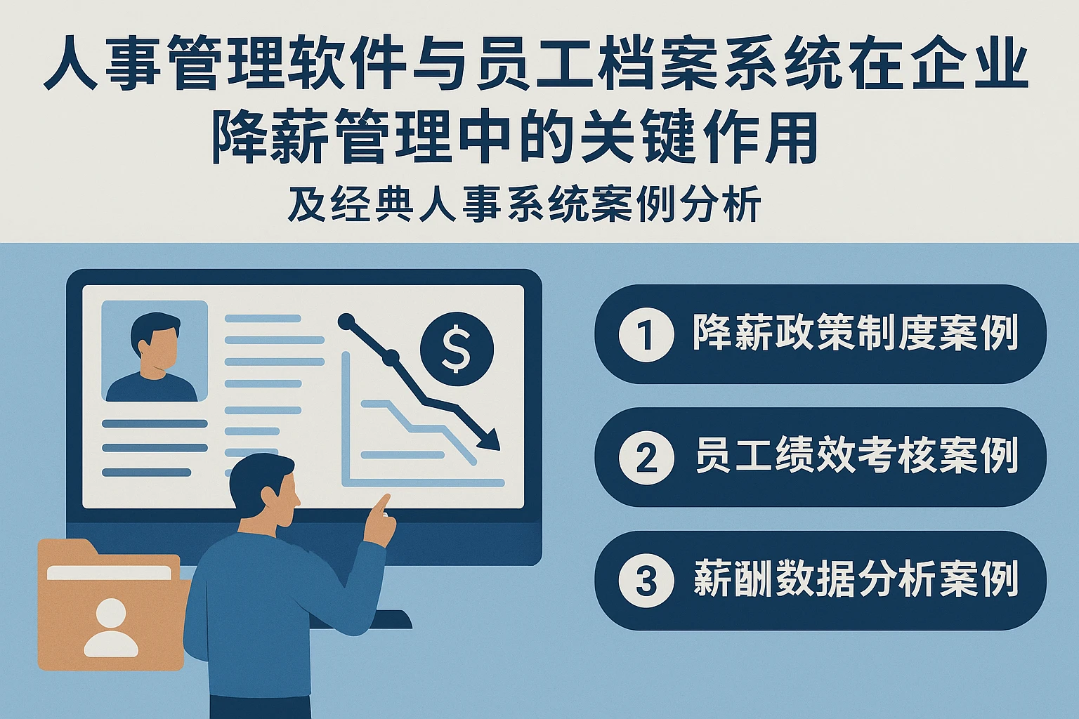人事管理软件与员工档案系统在企业降薪管理中的关键作用及经典人事系统案例分析