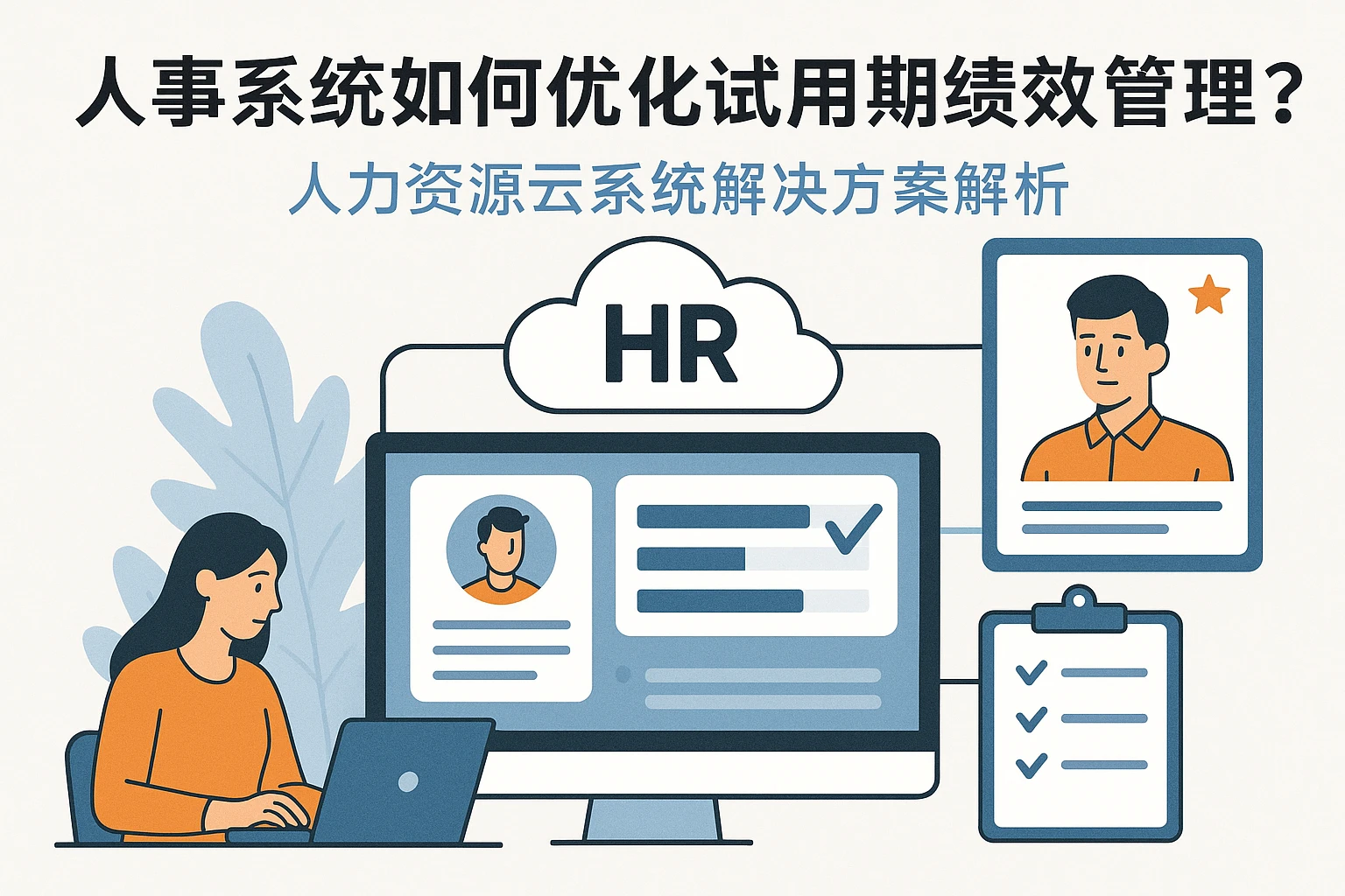 人事系统如何优化试用期绩效管理？人力资源云系统解决方案解析