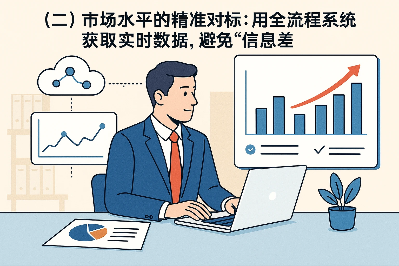 （二）市场水平的精准对标：用全流程系统获取实时数据，避免“信息差”