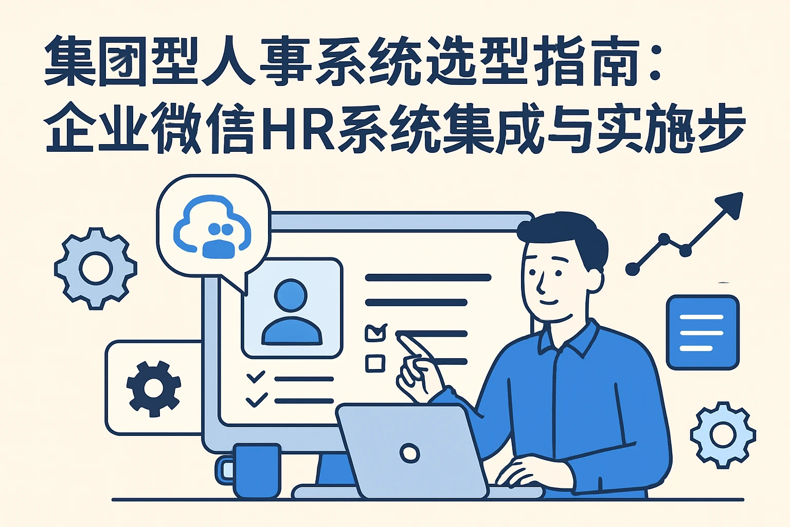 集团型人事系统选型指南:企业微信HR系统集成与实施步骤