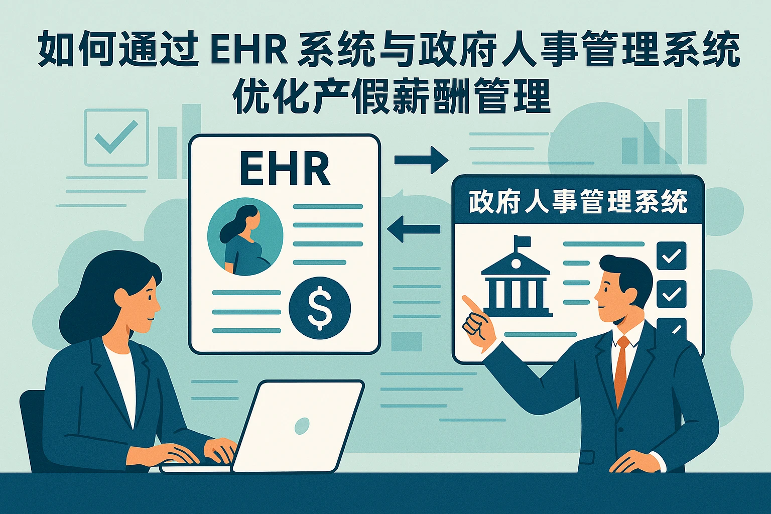 如何通过EHR系统与政府人事管理系统优化产假薪酬管理