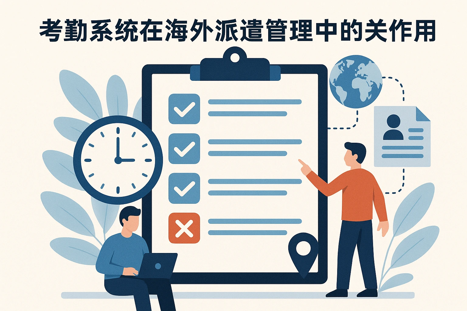 考勤系统在海外派遣管理中的关键作用