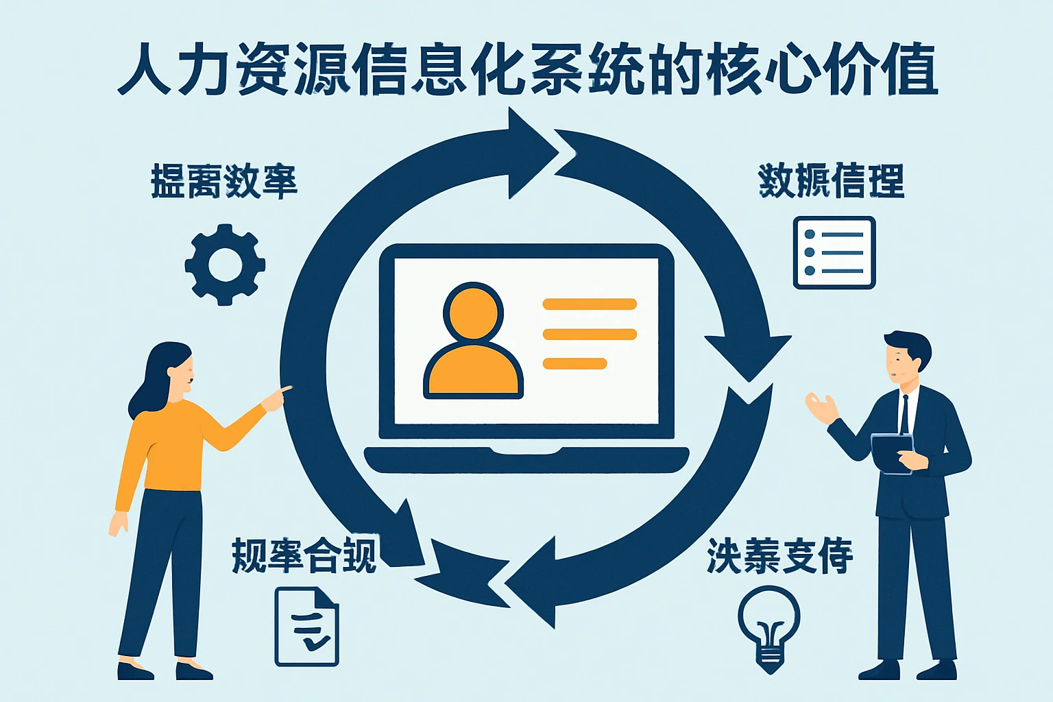 人力资源信息化系统的核心价值