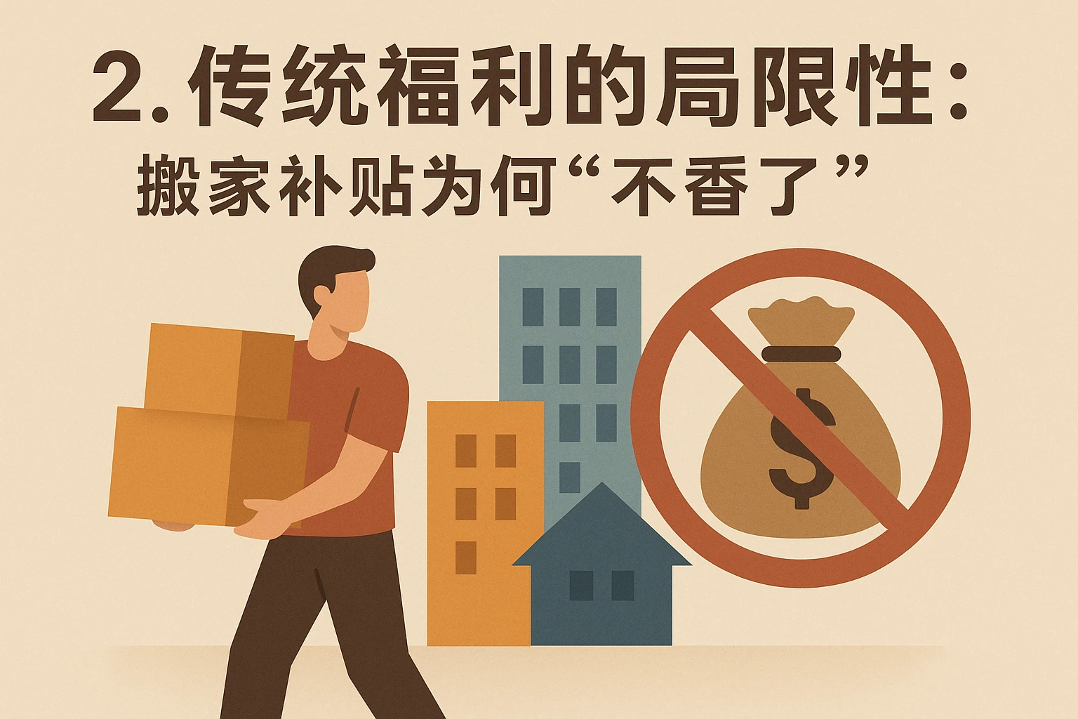 2. 传统福利的局限性:搬家补贴为何“不香了”