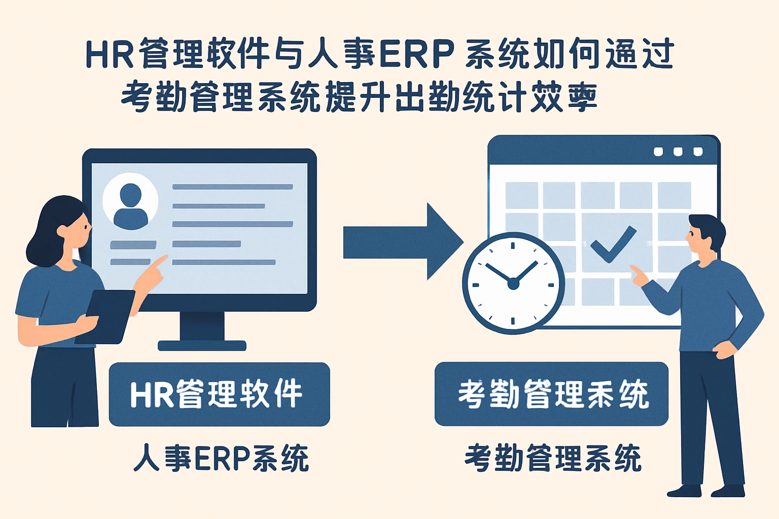 HR管理软件与人事ERP系统如何通过考勤管理系统提升出勤统计效率