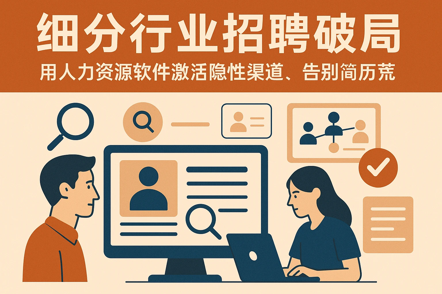 细分行业招聘破局:用人力资源软件激活隐性渠道,告别简历荒