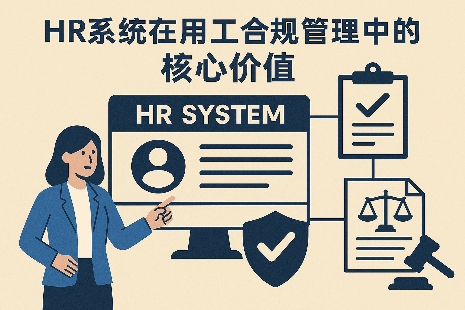 HR系统在用工合规管理中的核心价值