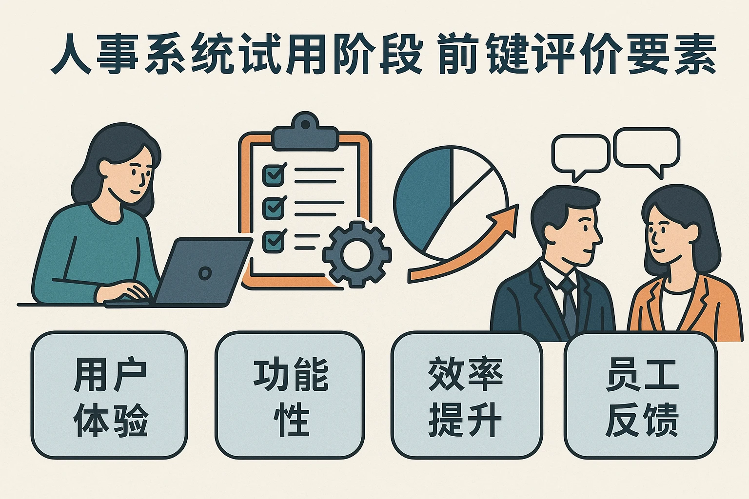 人事系统试用阶段的关键评估要素