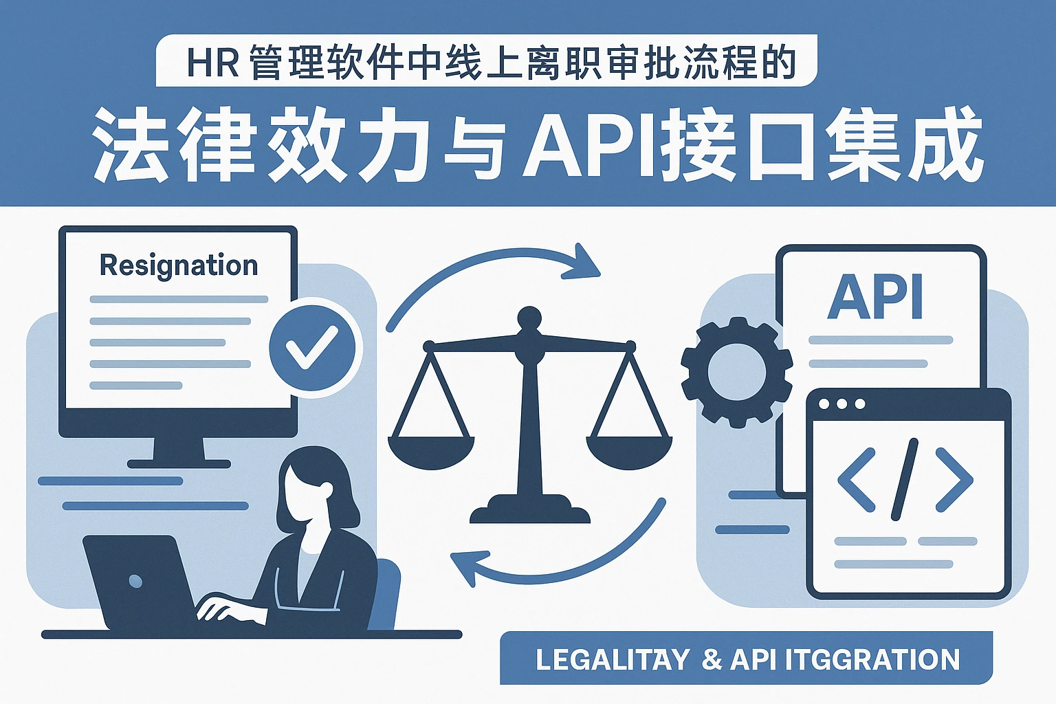 HR管理软件中线上离职审批流程的法律效力与API接口集成实践