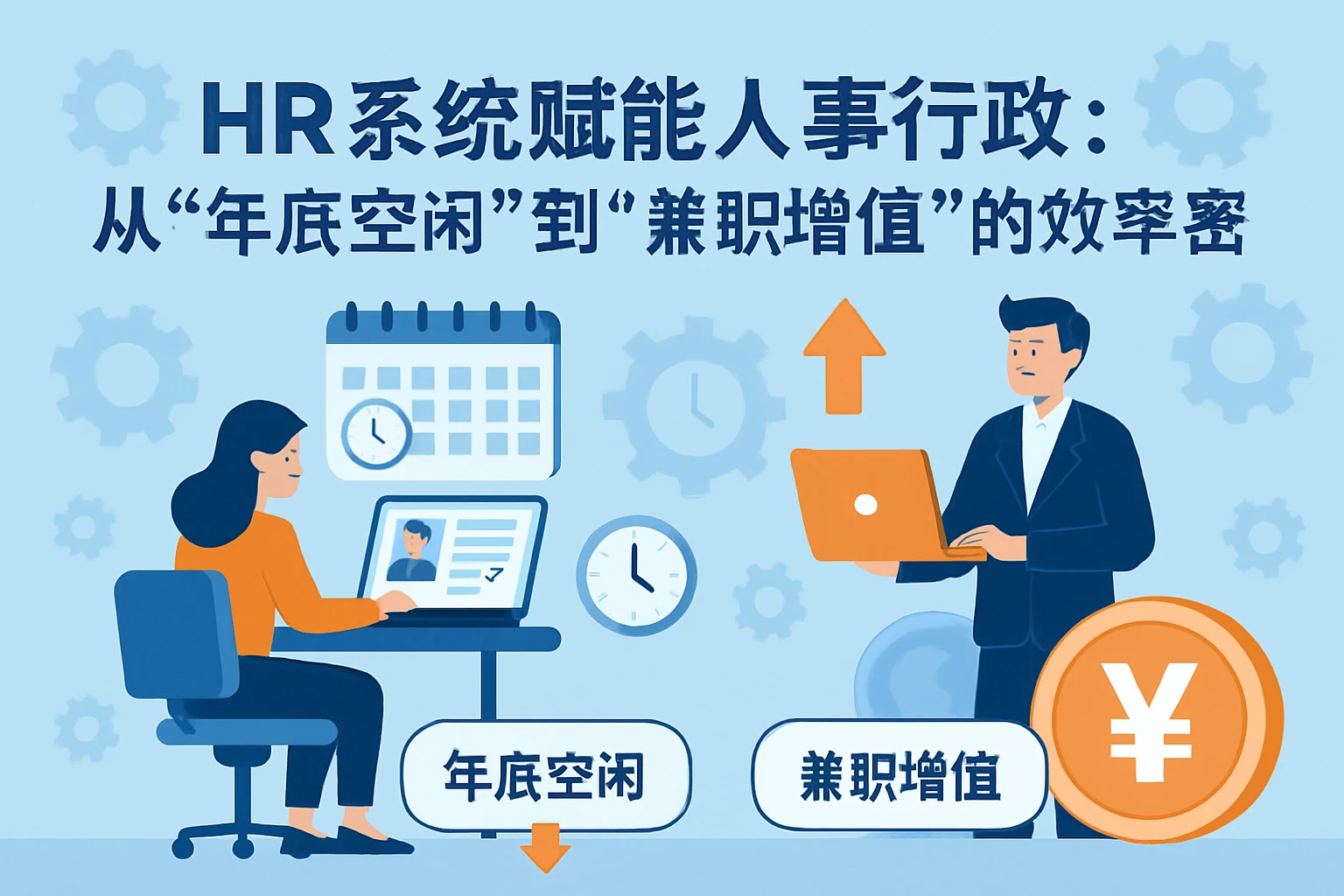 HR系统赋能人事行政：从“年底空闲”到“兼职增值”的效率密码