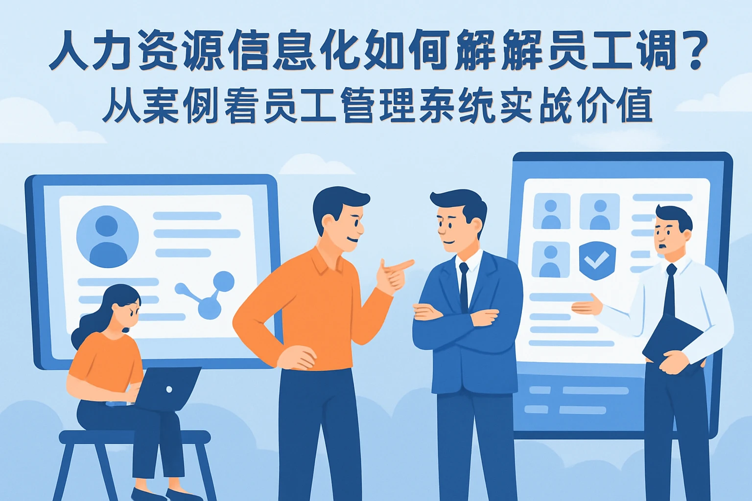 人力资源信息化系统如何破解员工调岗冲突？从案例看员工管理系统的实战价值