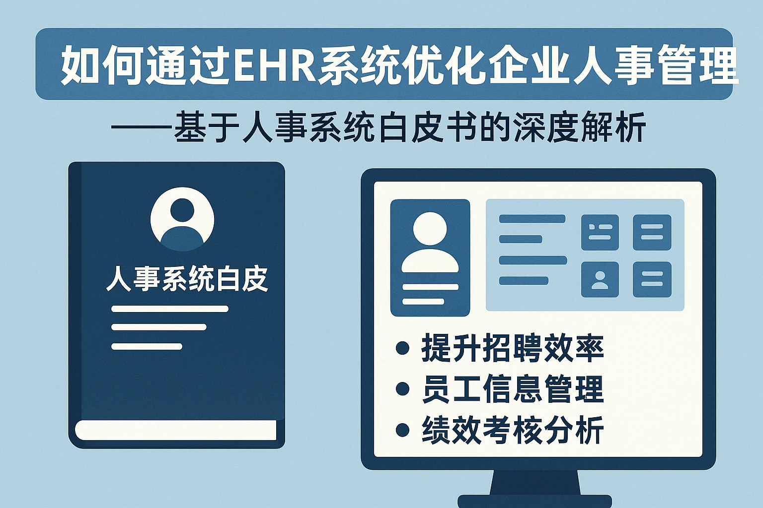 如何通过ehr系统优化企业人事管理——基于人事系统白皮书的深度解析