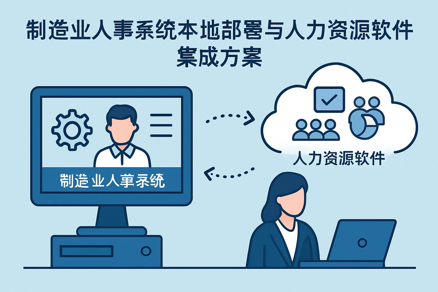 制造业人事系统本地部署与人力资源软件集成方案