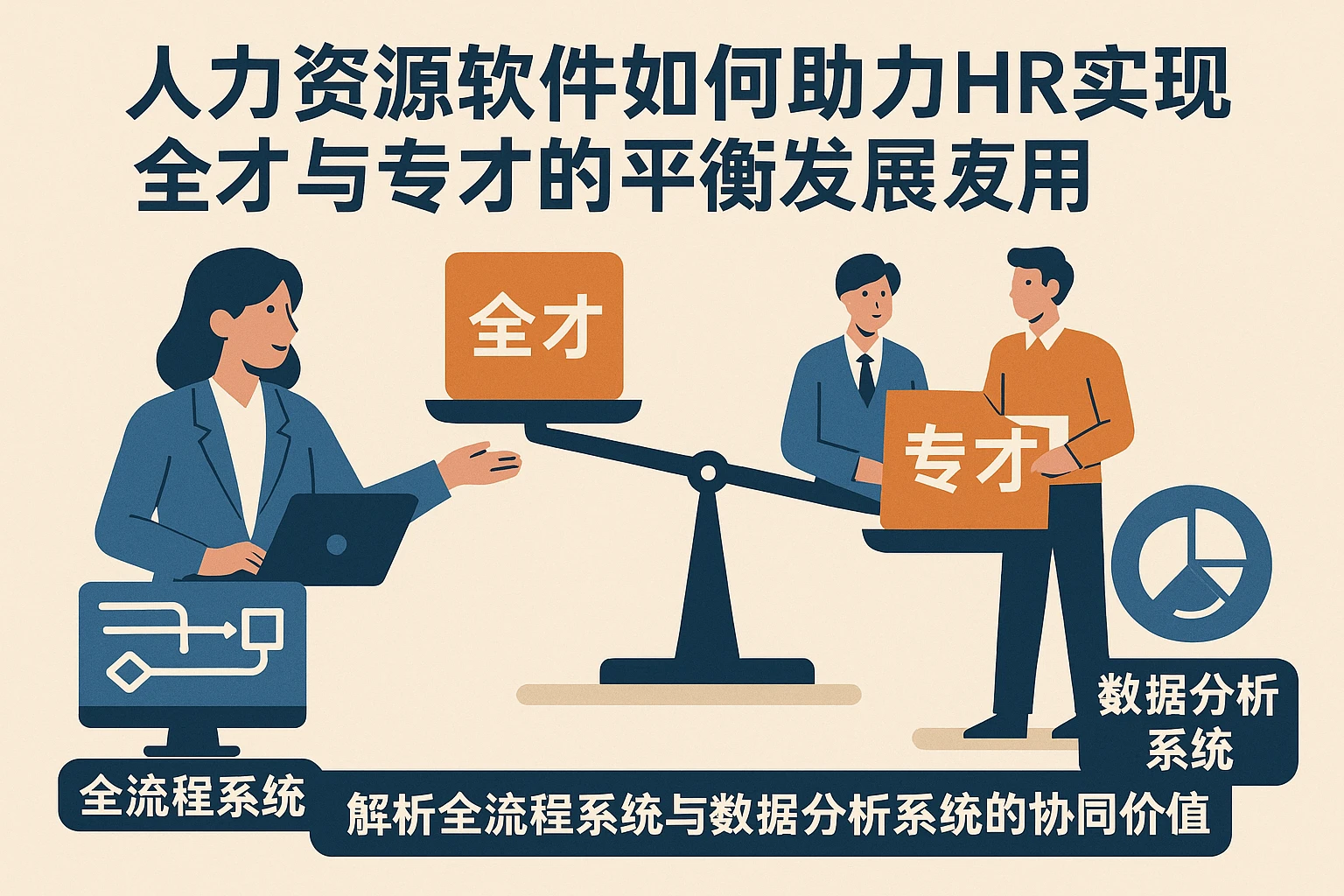 人力资源软件如何助力HR实现全才与专才的平衡发展——解析全流程系统与数据分析系统的协同价值