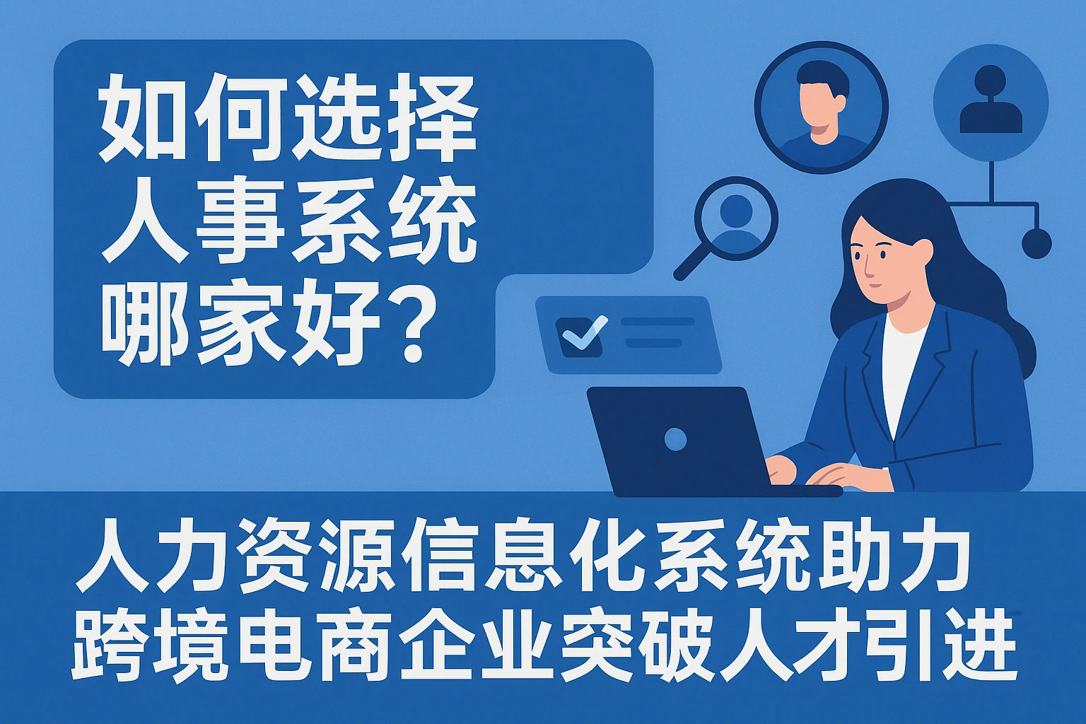 如何选择人事系统哪家好?人力资源信息化系统助力跨境电商企业突破人才引进困境