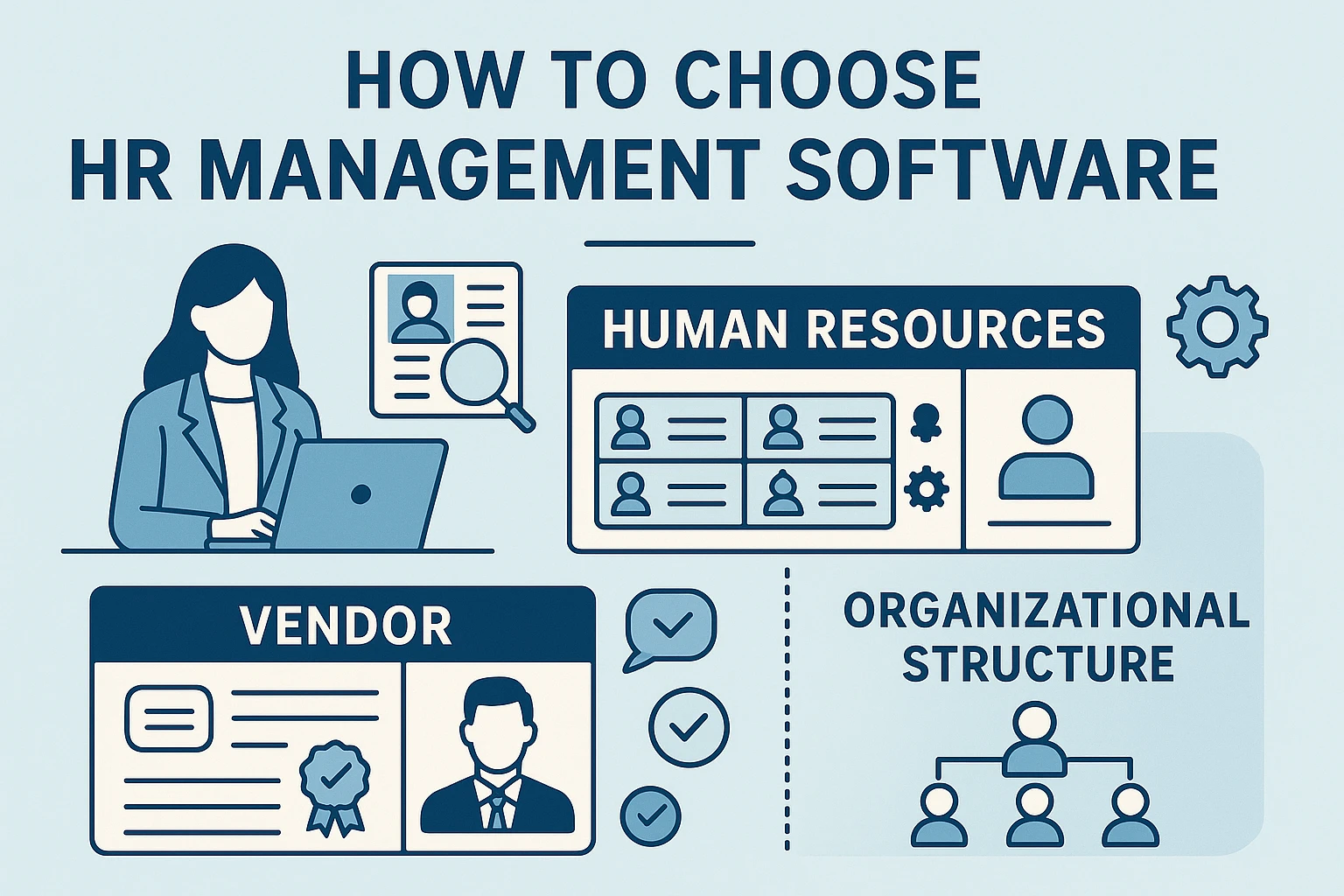 如何选择HR管理软件：人事系统厂商与组织架构管理系统的全面指南