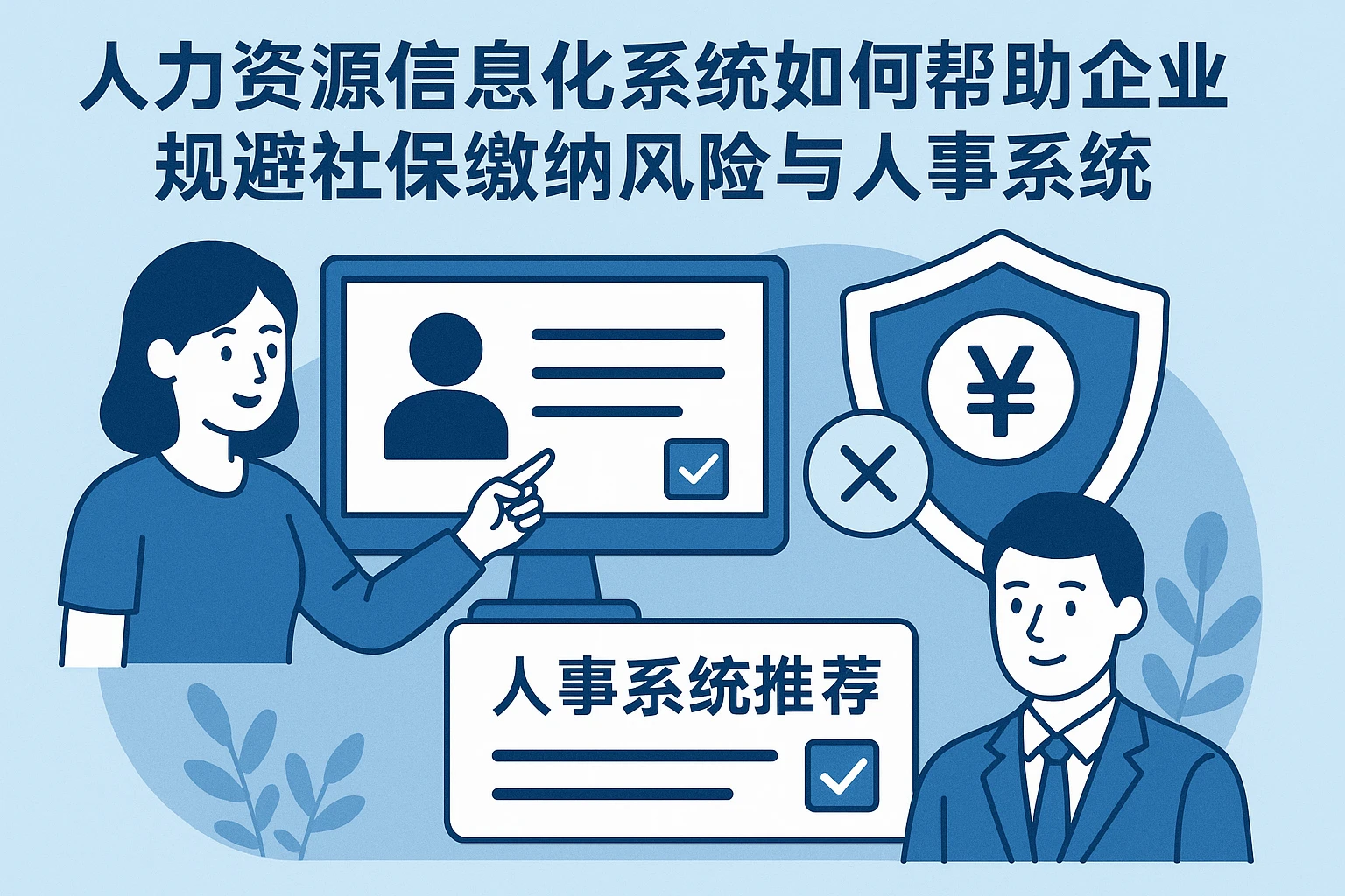 人力资源信息化系统如何帮助企业规避社保缴纳风险与人事系统推荐