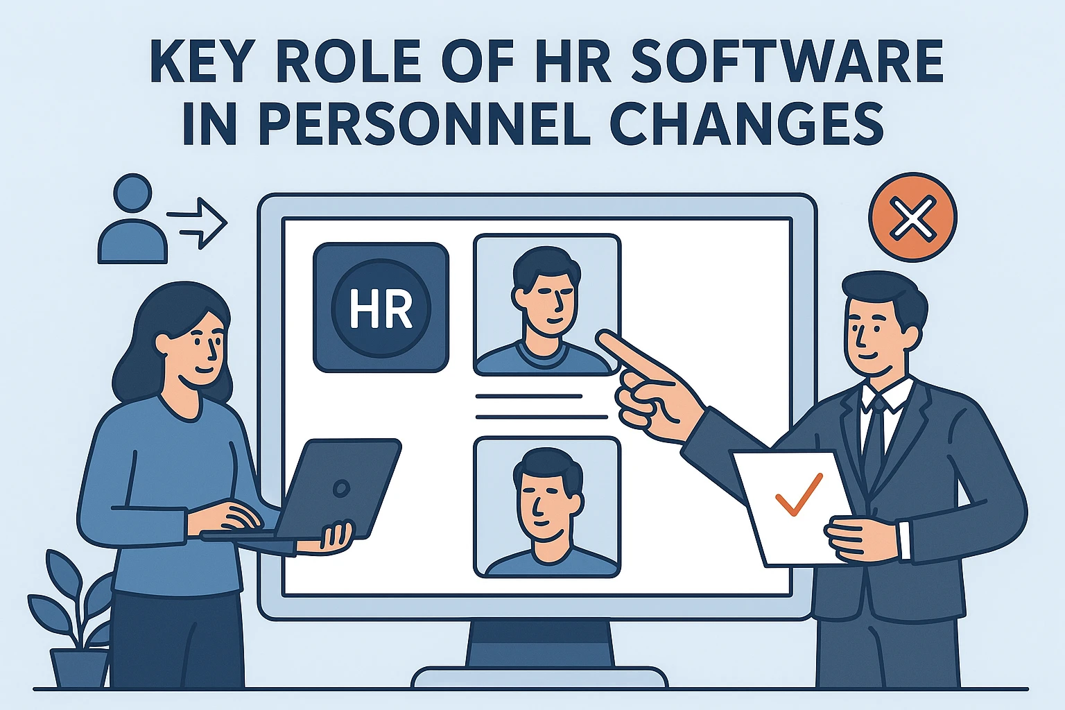 HR管理软件在人员调整中的关键作用