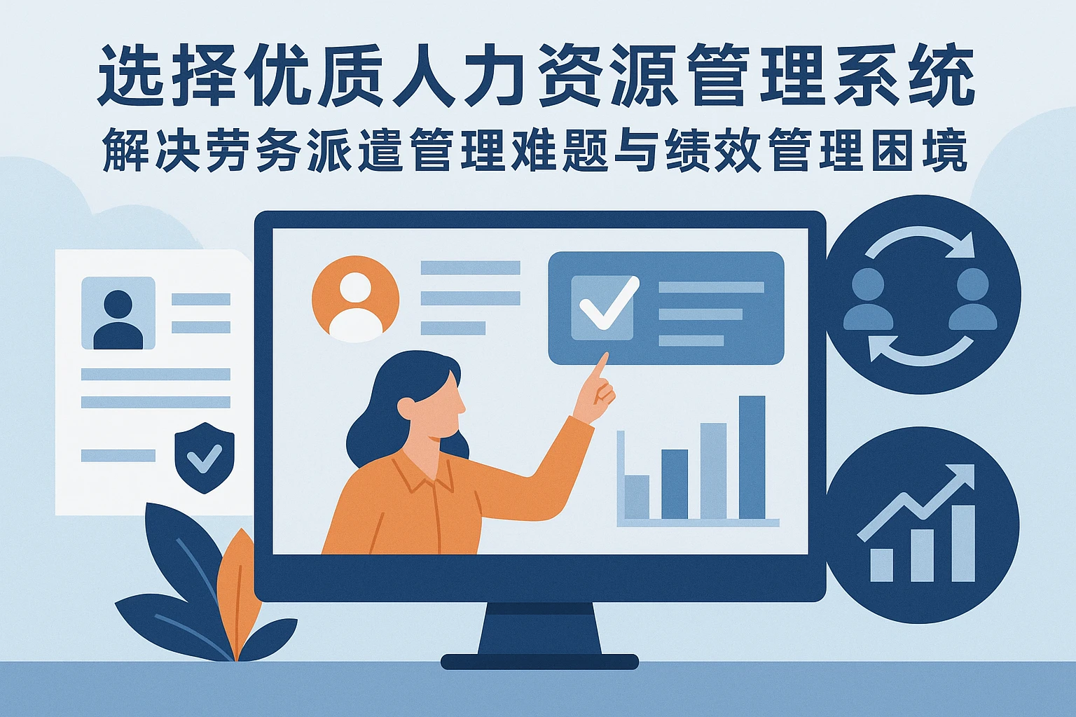 选择优质人力资源管理系统，解决劳务派遣管理难题与绩效管理困境