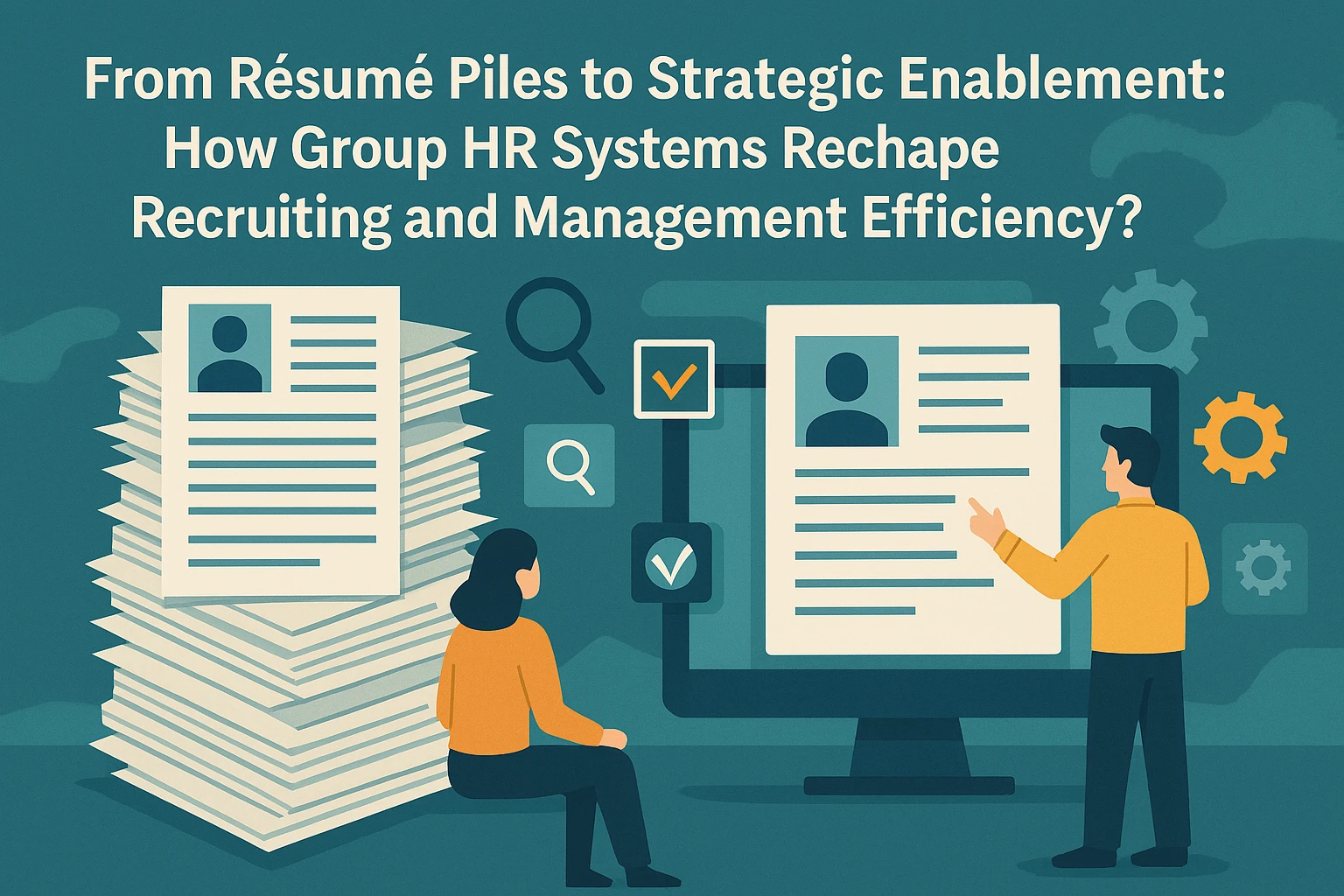 从“简历堆积”到“精准赋能”：集团型人事系统如何重构企业招聘与管理效能？