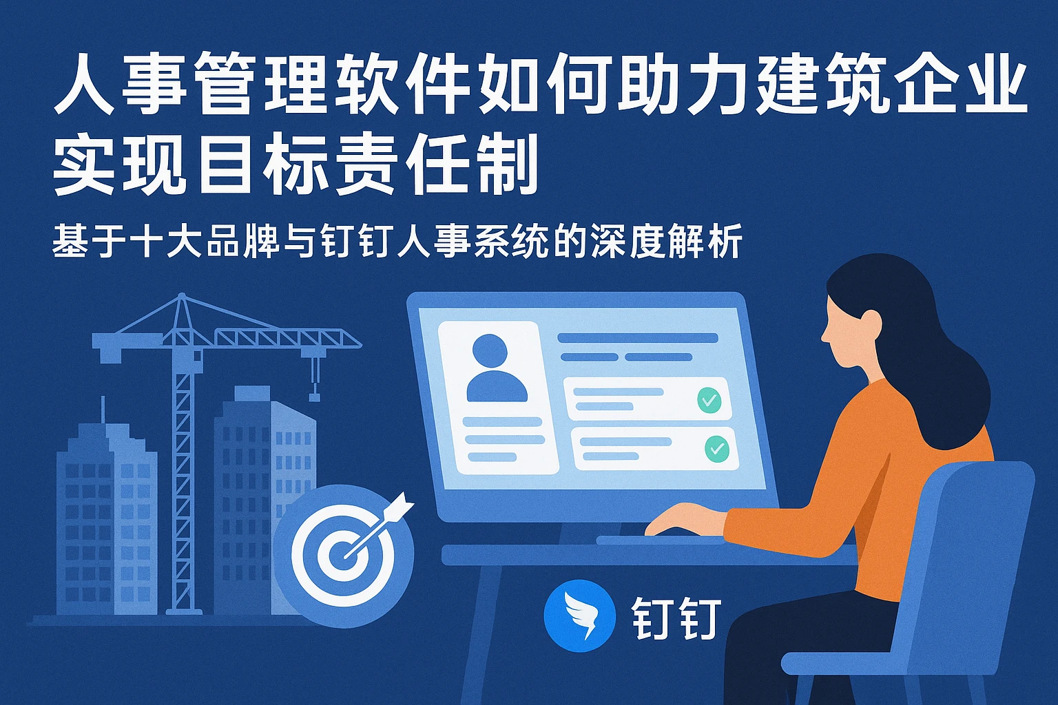 人事管理软件如何助力建筑企业实现目标责任制——基于十大品牌与钉钉人事系统的深度解析