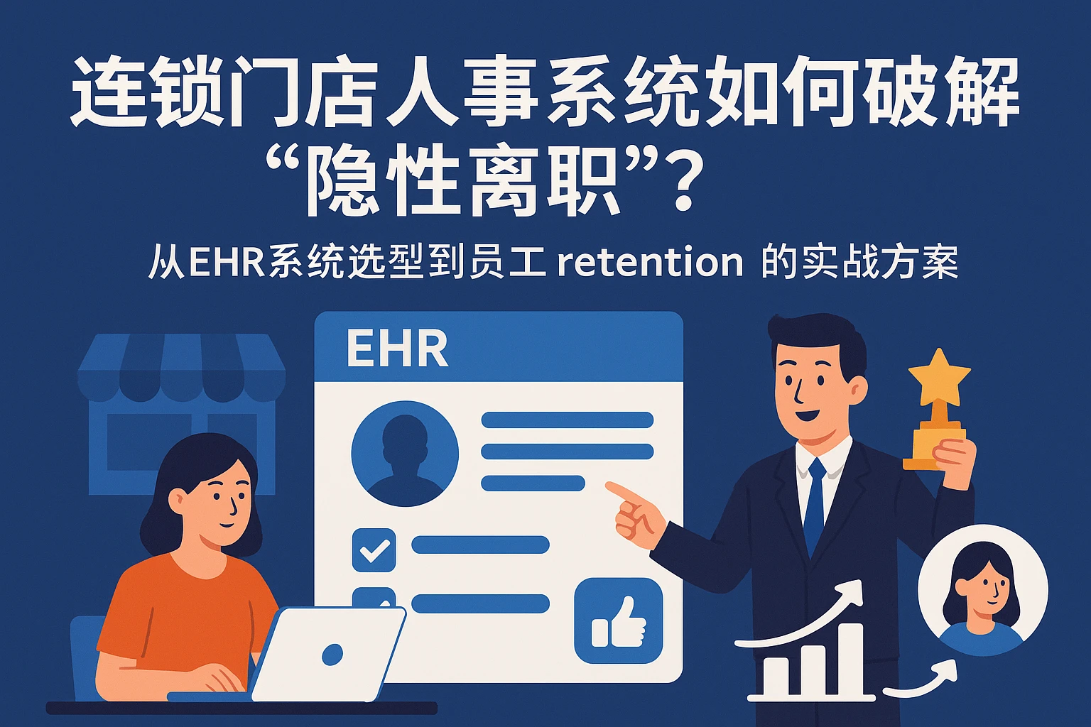 连锁门店人事系统如何破解“隐性离职”?从EHR系统选型到员工 retention 的实战方案