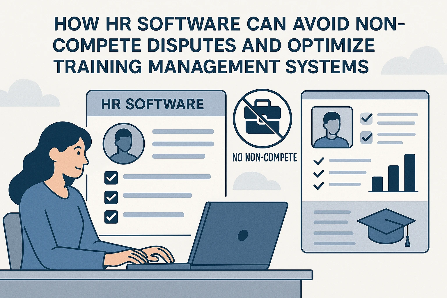 如何通过人力资源软件规避竞业限制纠纷并优化培训管理系统