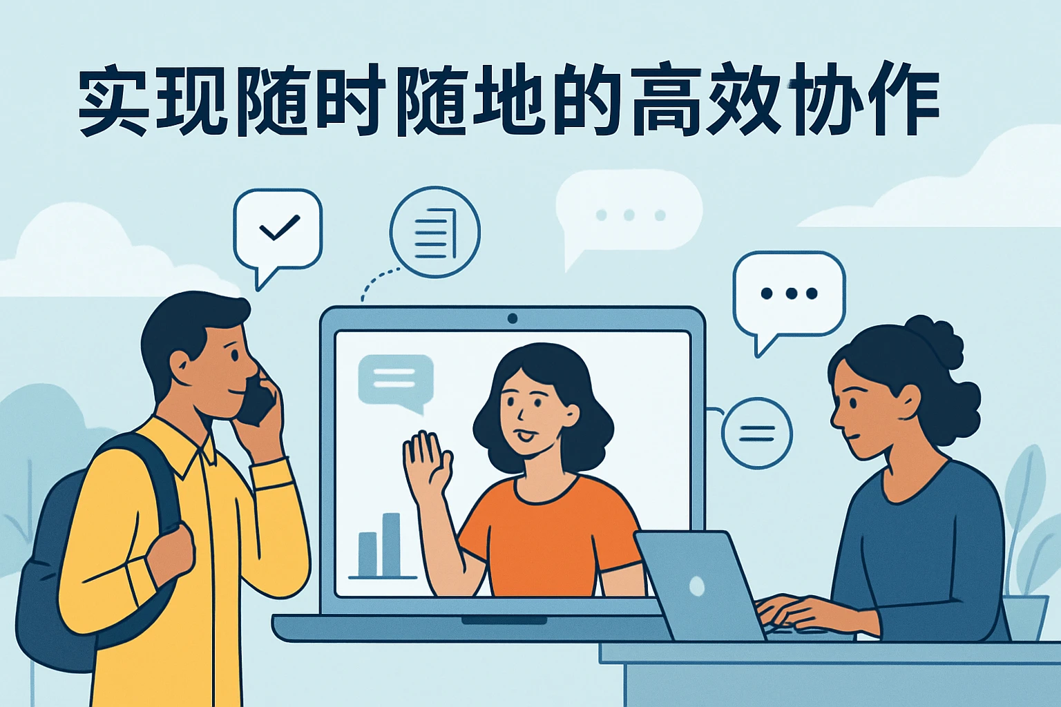 实现随时随地的高效协作