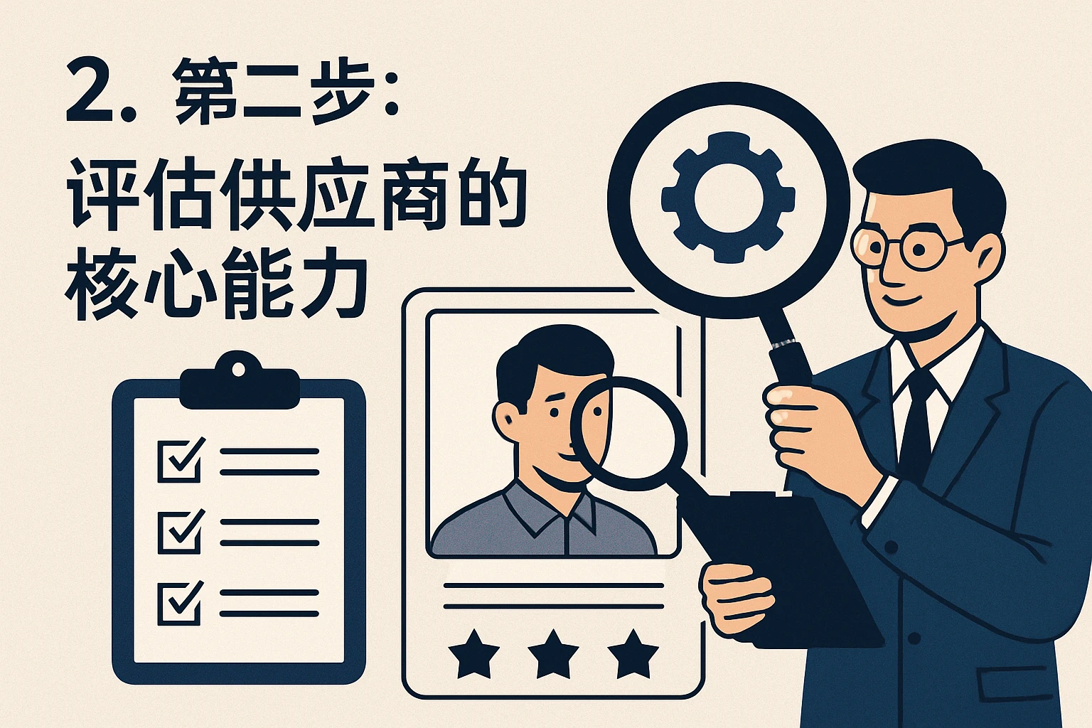 2. 第二步：评估供应商的核心能力