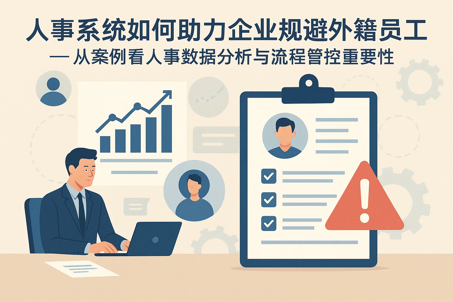 人事系统如何助力企业规避外籍员工劳动关系风险？——从案例看人事数据分析与流程管控的重要性
