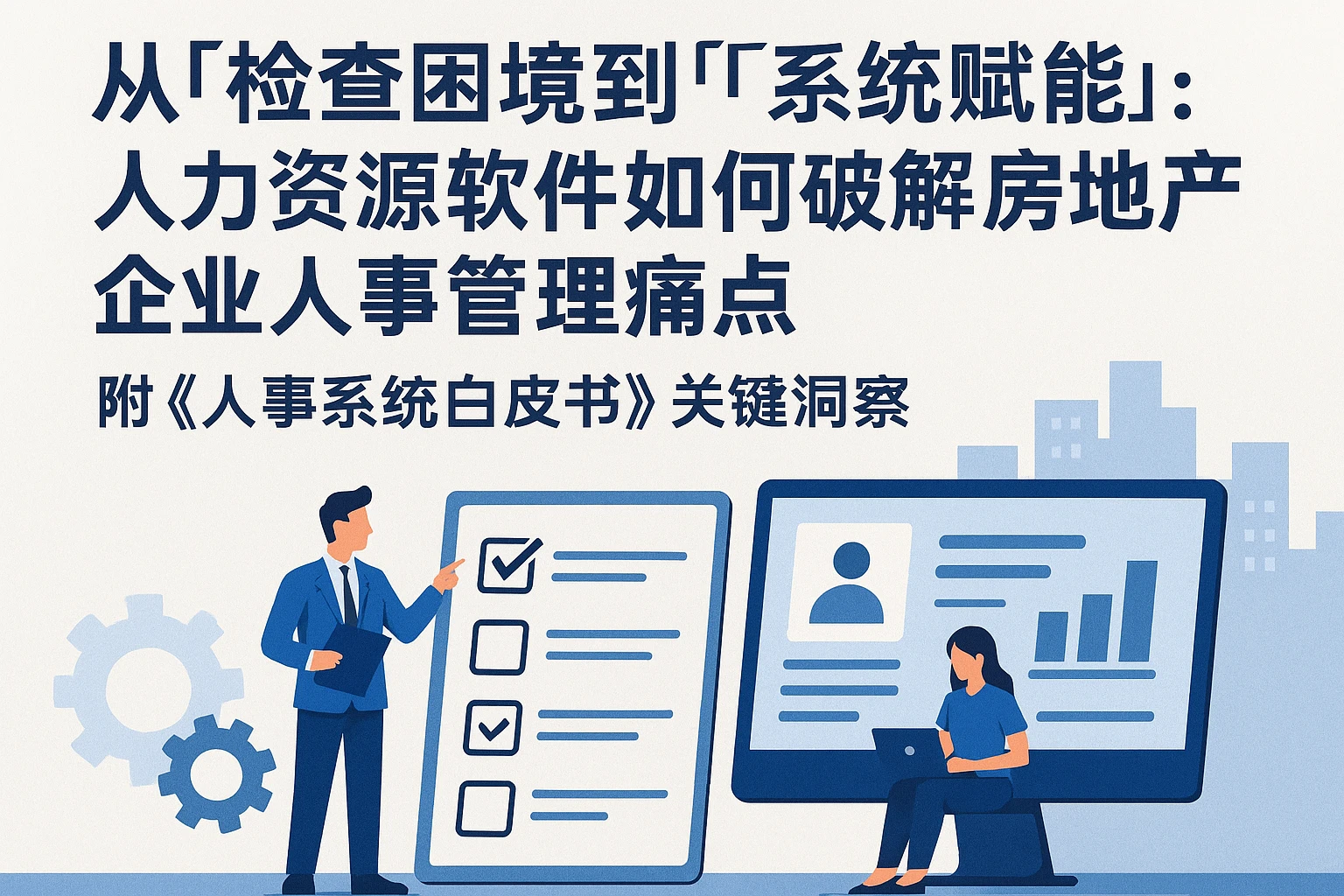 从“检查困境”到“系统赋能”：人力资源软件如何破解房地产企业人事管理痛点——附《人事系统白皮书》关键洞察