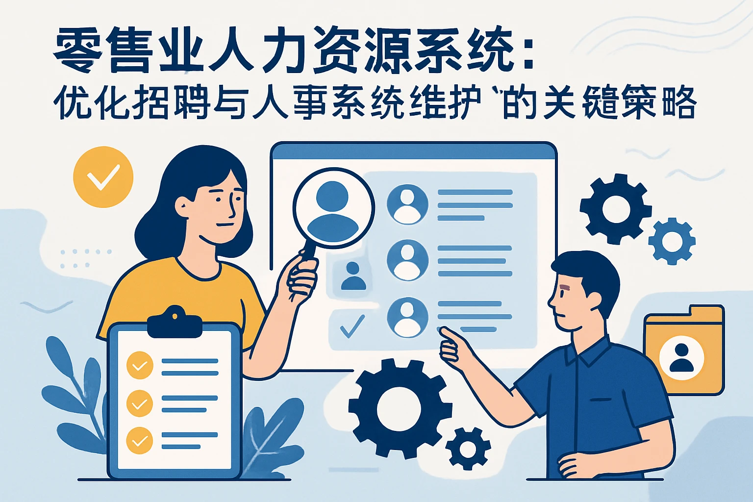 零售业人力资源系统：优化招聘与人事系统维护的关键策略