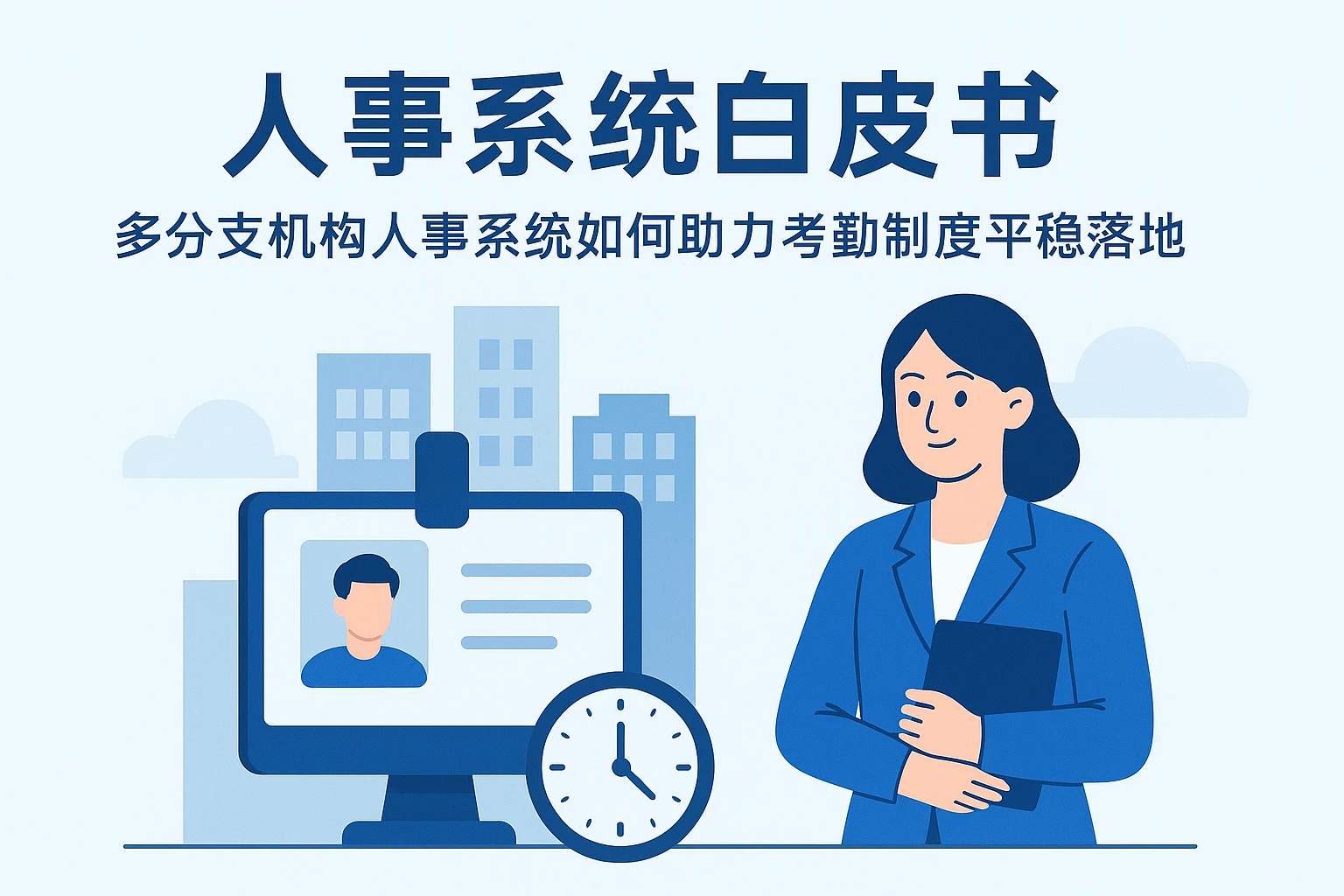 人事系统白皮书：多分支机构人事系统如何助力考勤制度平稳落地