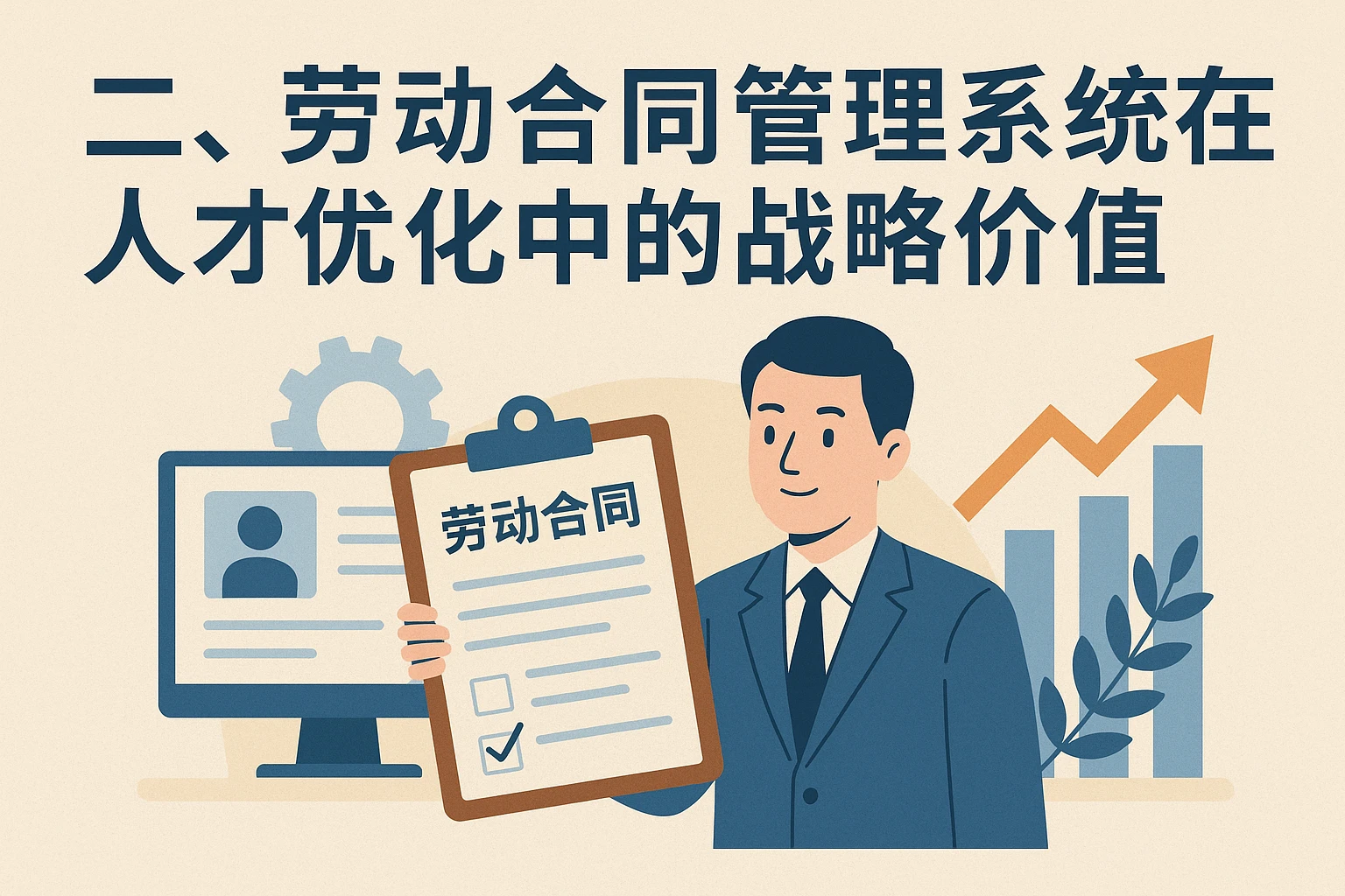 二、劳动合同管理系统在人才优化中的战略价值