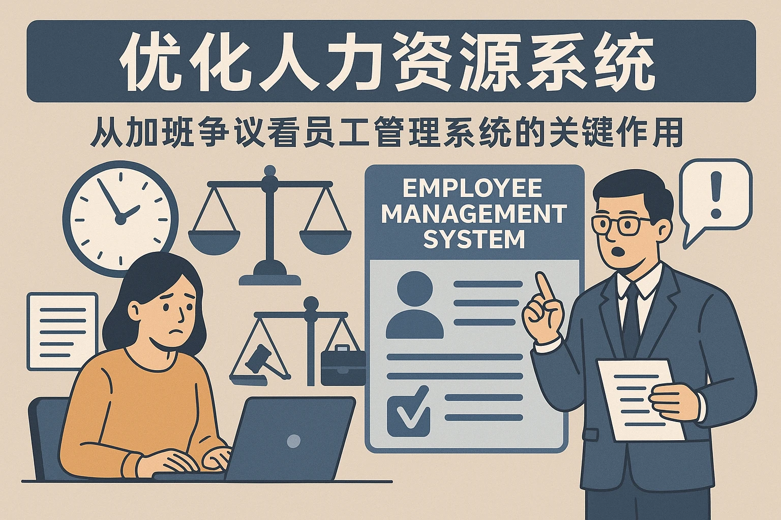 优化人力资源系统:从加班争议看员工管理系统的关键作用