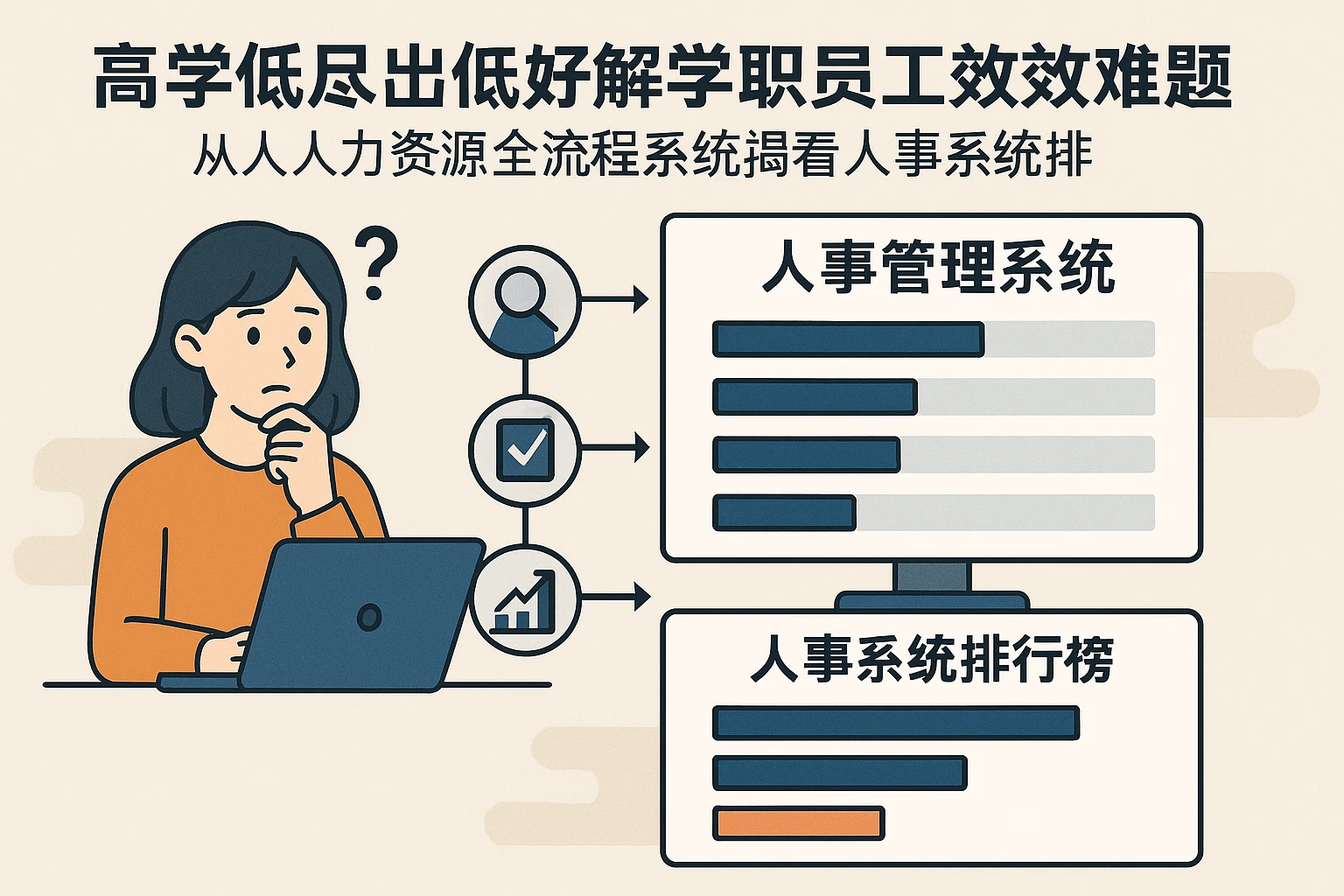 人事管理系统如何解决高学历低产出员工的绩效难题:从人力资源全流程系统视角看人事系统排行榜