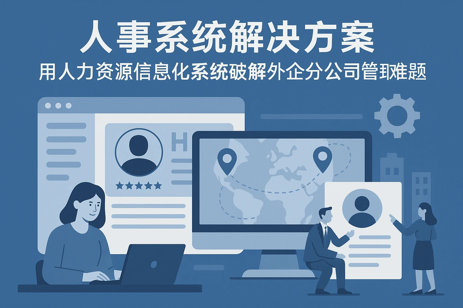 人事系统解决方案：用人力资源信息化系统破解外企分公司管理难题