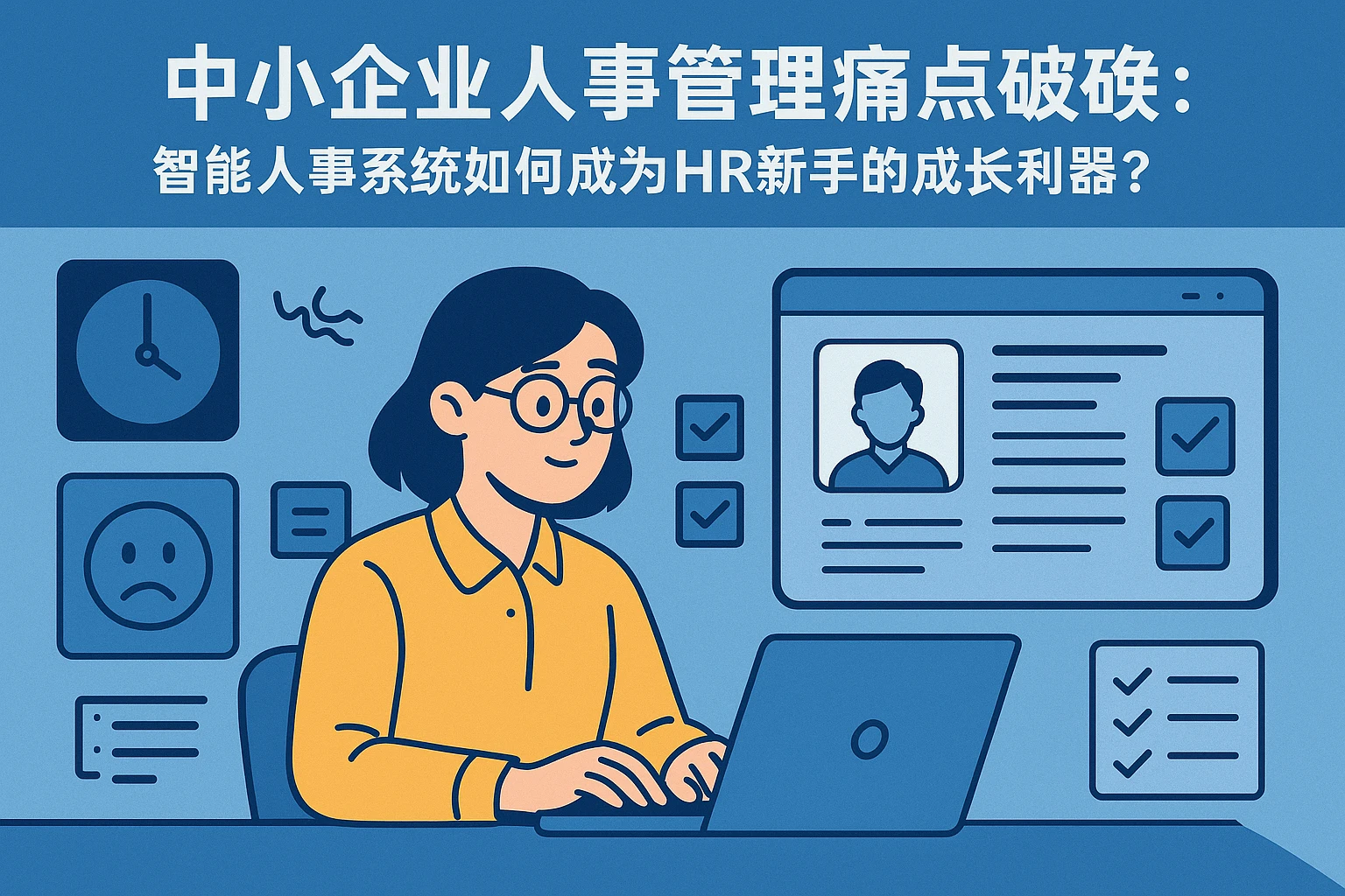 中小企业人事管理痛点破解：智能人事系统如何成为HR新手的成长利器？