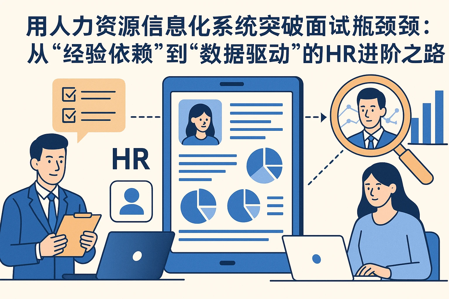用人力资源信息化系统突破面试瓶颈:从“经验依赖”到“数据驱动”的HR进阶之路