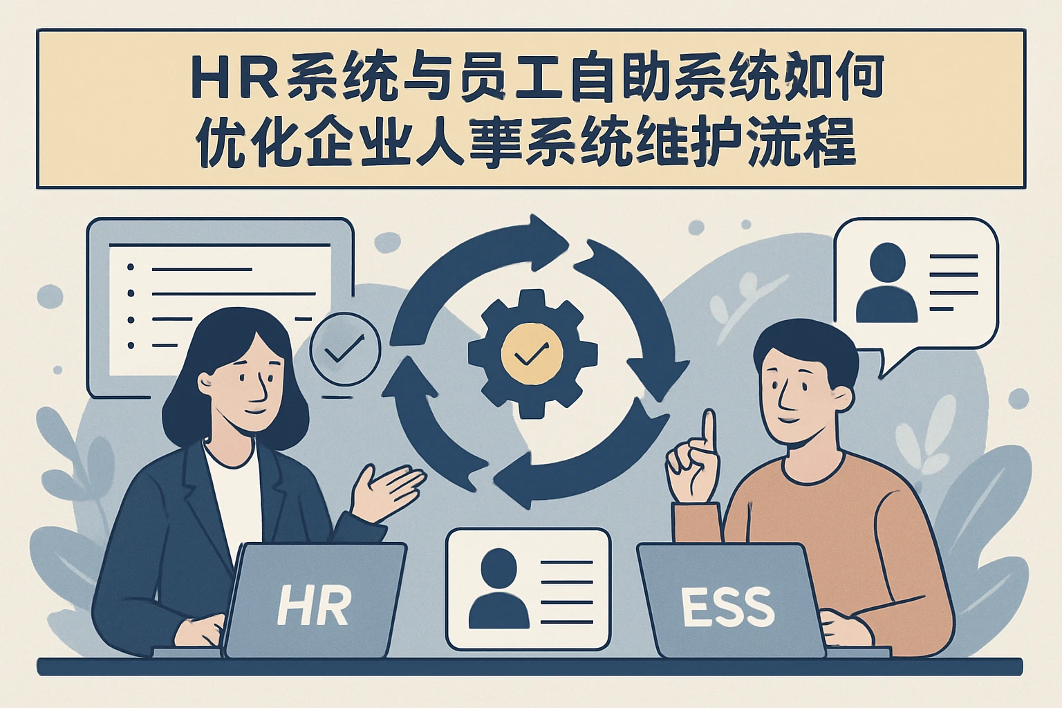 HR系统与员工自助系统如何优化企业人事系统维护流程