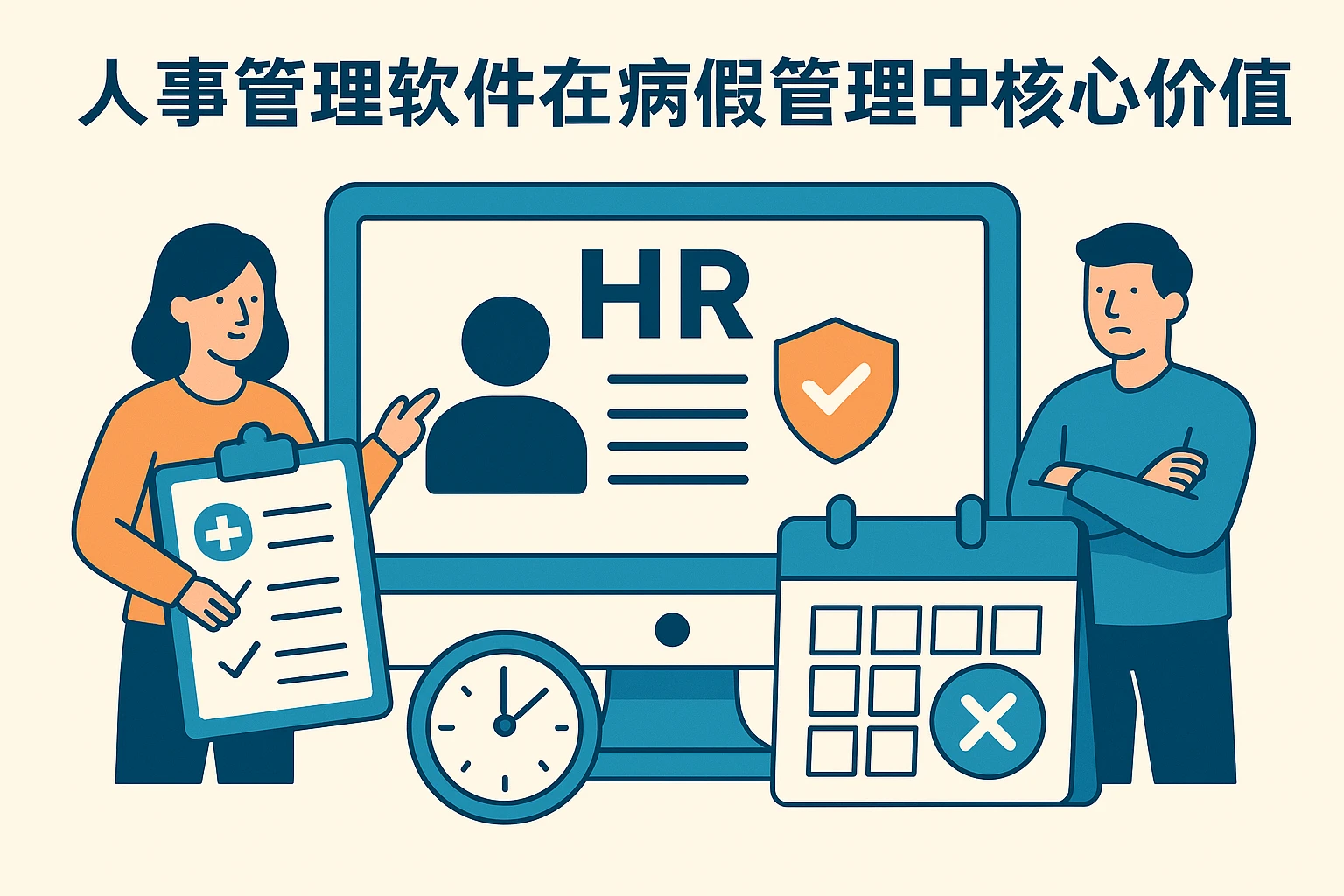 人事管理软件在病假管理中的核心价值
