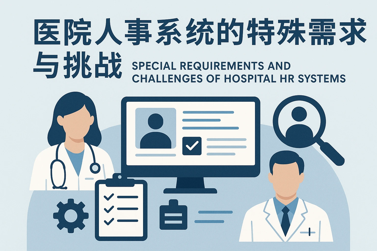 医院人事系统的特殊需求与挑战
